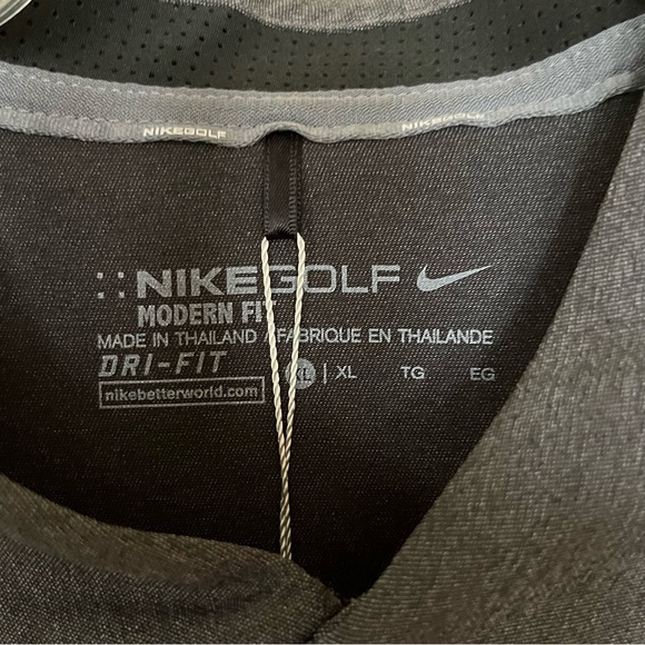 Nike Dri-Fit Button Front Golf Shirt - Picture 3 of 5